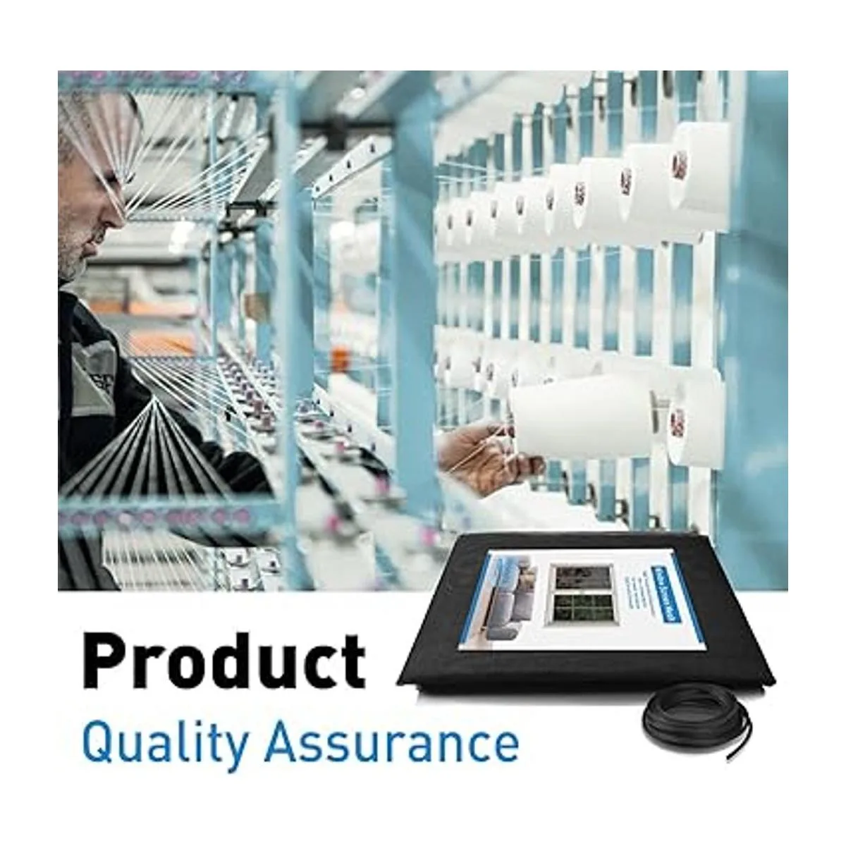 HOMWMPA Kit de repuesto de pantalla de ventana 36_6