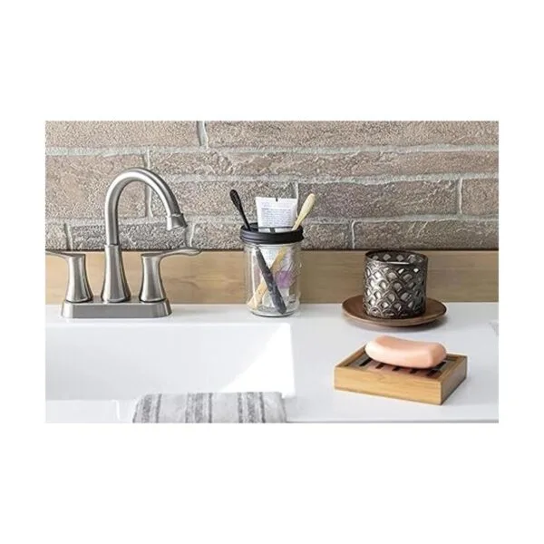 Jarmazing Products Mason Jar Soporte para cepillo de_5