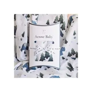 AENNE BABY Manta de muselina para envolver niños y niñas_2