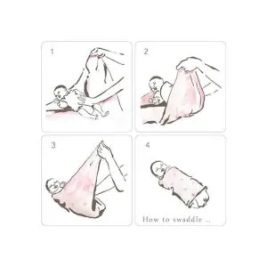 AENNE BABY Manta de muselina para envolver niños y niñas_7