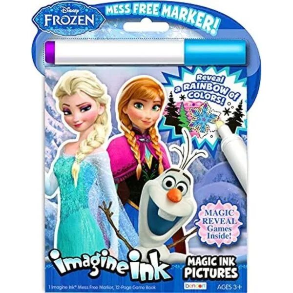 Disney Frozen Juego de 2 libros para colorear y calcomanías_6