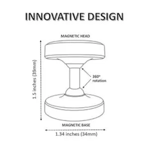 Soporte y soporte magnético doble para teléfono de_7