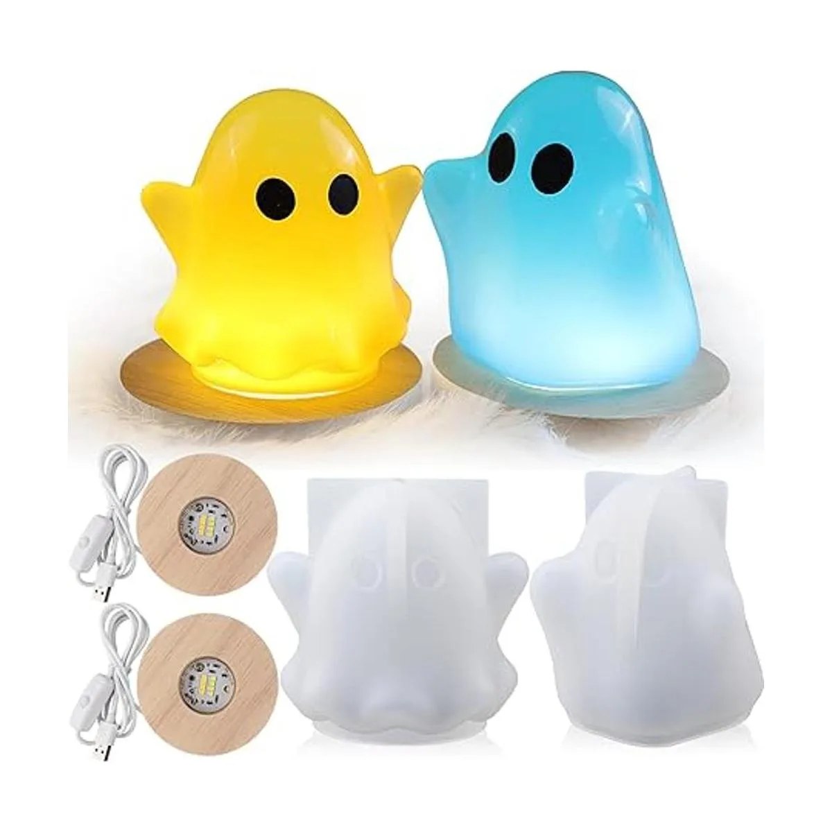 Moldes de resina fantasma moldes de resina de silicona_1