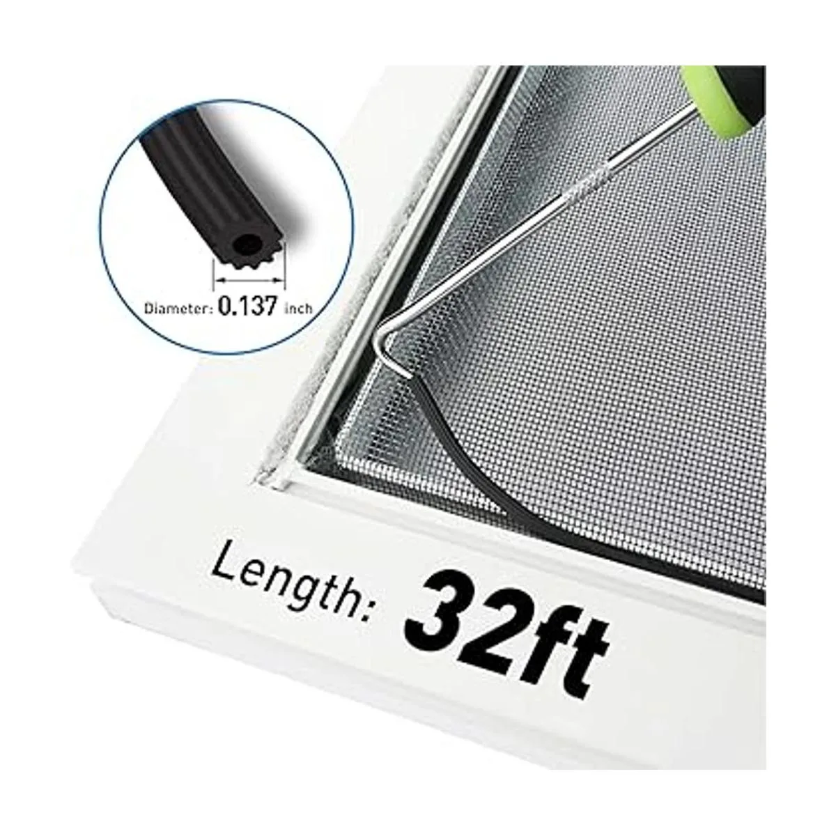 HOMWMPA Kit de repuesto de pantalla de ventana 36_2