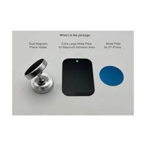 Soporte y soporte magnético doble para teléfono de_3