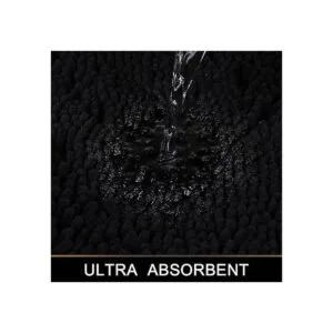 Smiry Alfombras de baño de felpilla en forma de U suaves_3