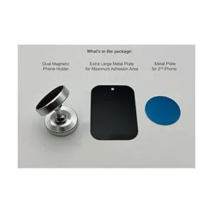 Soporte y soporte magnético doble para teléfono de_6