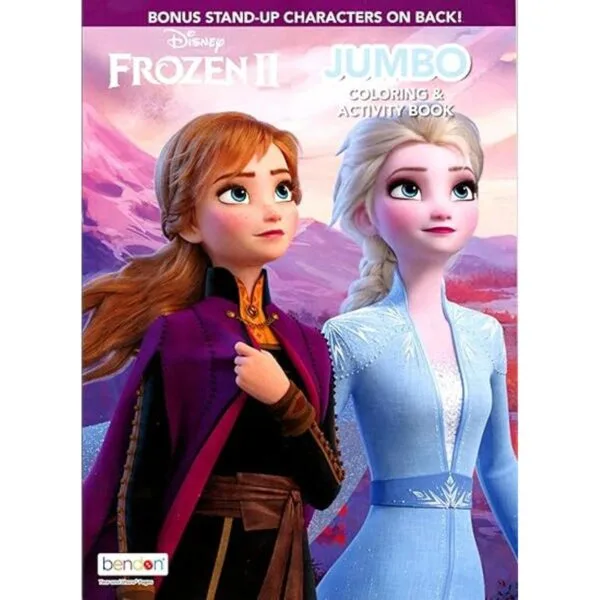 Disney Frozen Juego de 2 libros para colorear y calcomanías_4