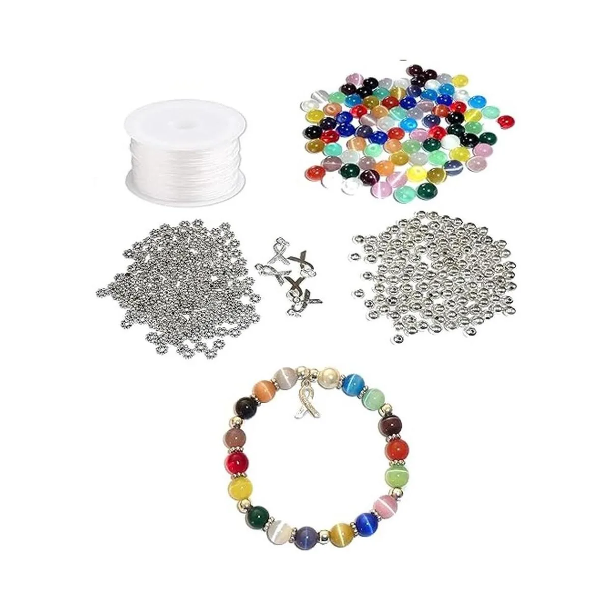 Kit de manualidades todo para hacer pulseras de_1