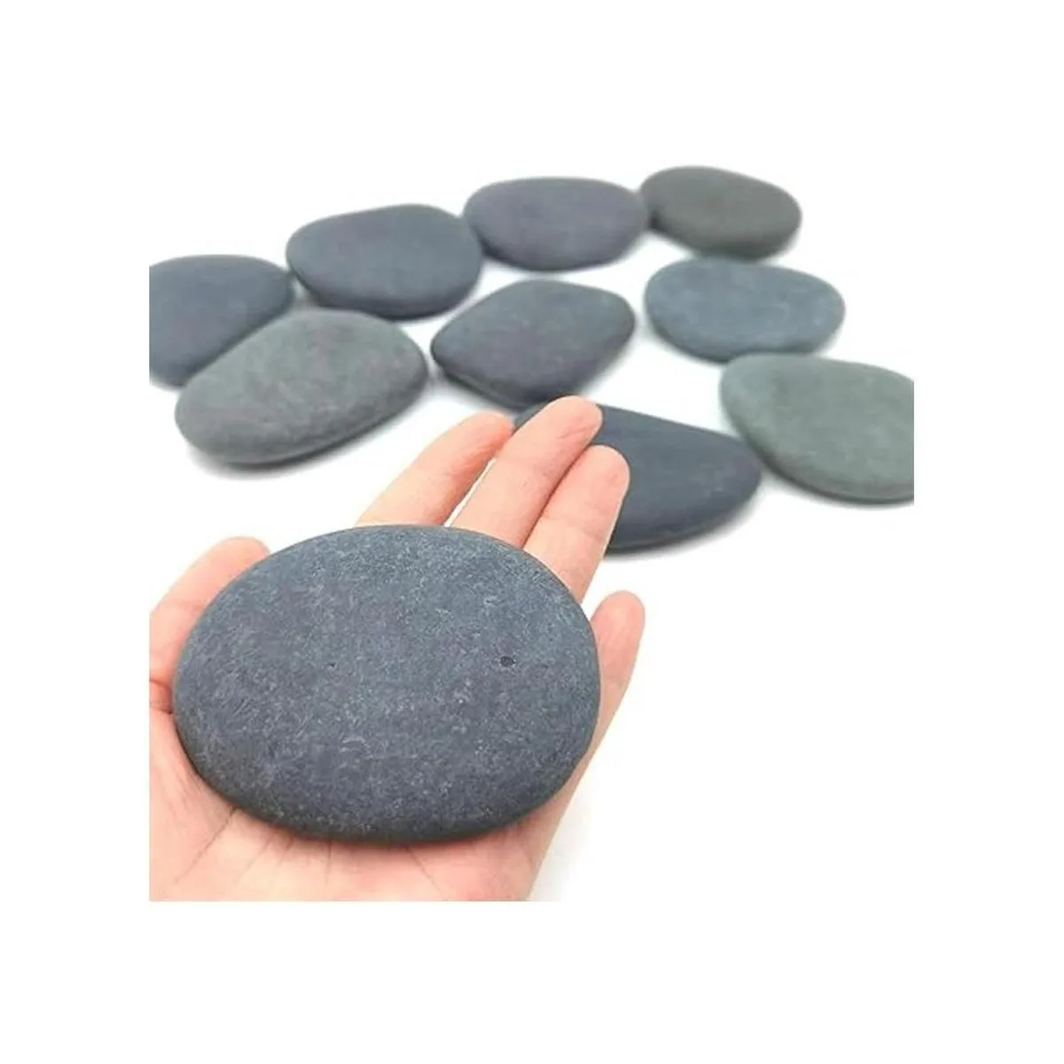 Lifetop 10 rocas de pintura grandes rocas planas y suaves_2