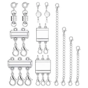 HAIAISO Collar magnético de 12 piezas con cierre de capas_1