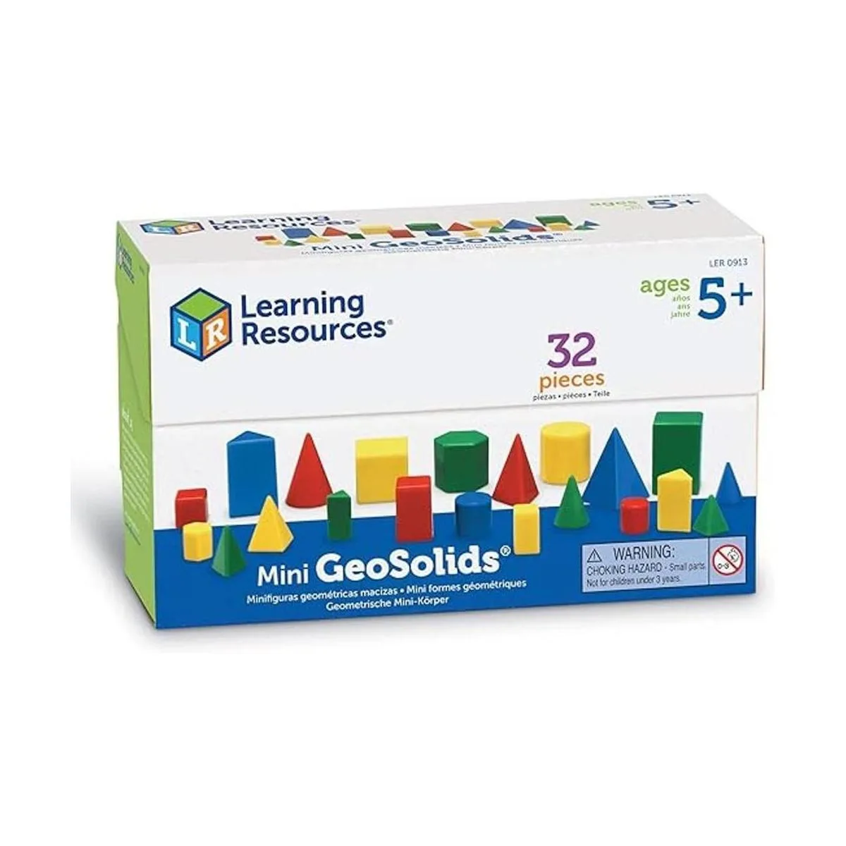 Learning Resources Mini GeoSolids geometría para niños_7