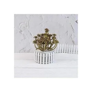 AUEAR Mini valla de jardín de hadas de 35 pulgadas de_3