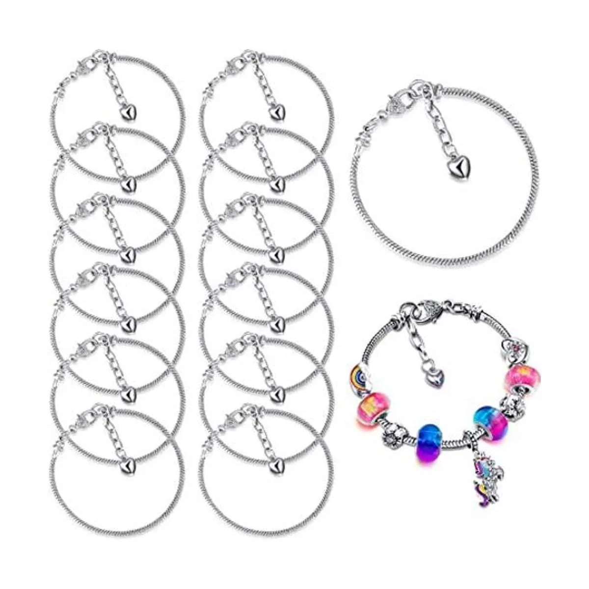 12 pulseras de serpiente de 7.87 pulgadas pulseras de_1