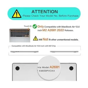 MOSISO Compatible con MacBook Air de 13.6 pulgadas con_2