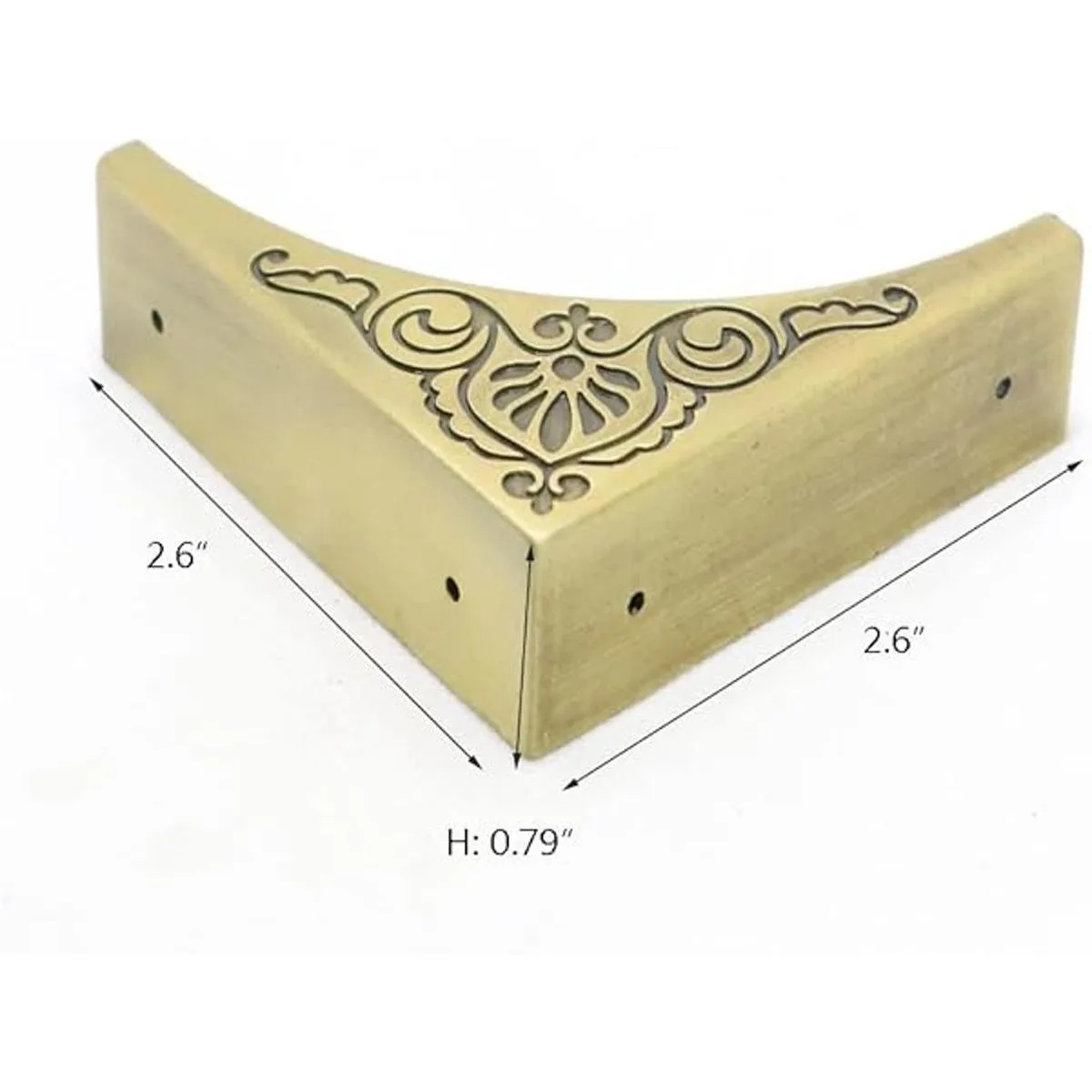 JfwuHap Protector de esquina de caja de metal 4 piezas de_2