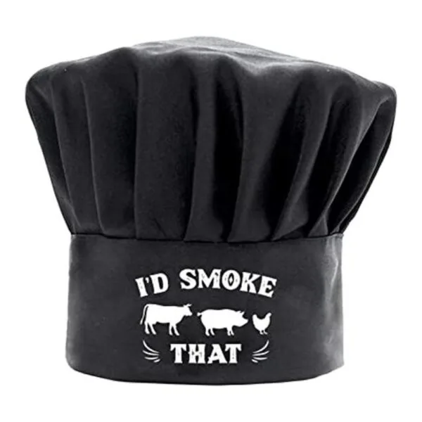 Funny Chef Hat Sombrero de cocina ajustable para hombres_1