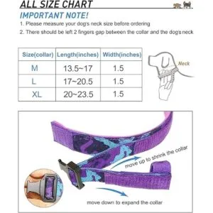 Hotsky Collar táctico para perro collar ajustable de_6