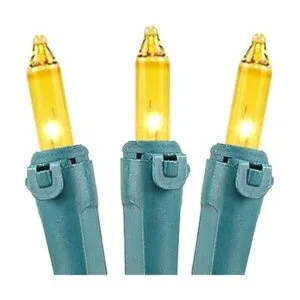 Novelty Lights Juego de 50 luces de Navidad amarillo_3