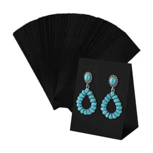 Eersida 100 piezas de pendientes de pie para tarjetas de_1