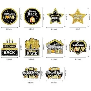 30 piezas de bienvenida decoración para el hogar We Missed_2