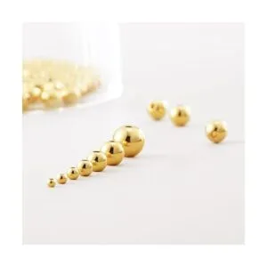 JinCraft 400 cuentas chapadas en oro de 14 quilates de_6