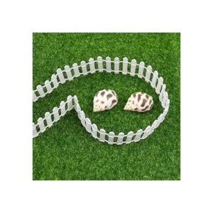 AUEAR Mini valla de jardín de hadas de 35 pulgadas de_6