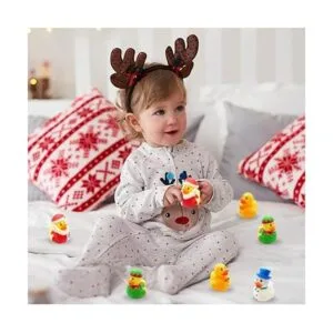 ArtCreativity Patos de goma de Navidad para niños paquete_5