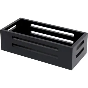 Caja de decoración negra para inodoro cesta de baño de_7