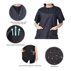 Gliitatu Chaquetas de peluquería para perros para mujeres_3