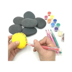 Lifetop 10 rocas de pintura grandes rocas planas y suaves_4