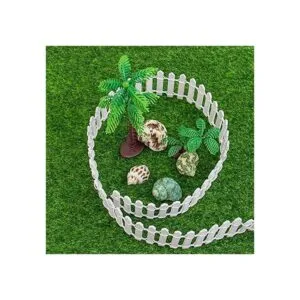 AUEAR Mini valla de jardín de hadas de 35 pulgadas de_5