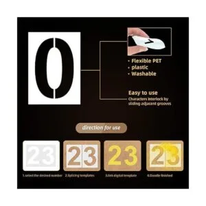 Plantillas de números grandes de 15 pulgadas plantillas_3