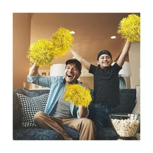 KDPATFAV 18 pompones de animadora de plástico de lámina_5