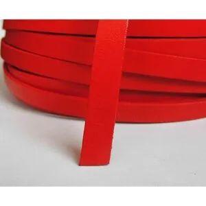 Glory Qin 5 yardas de 0.394 in x 0.079 in de cuero plano_3