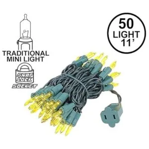 Novelty Lights Juego de 50 luces de Navidad amarillo_4