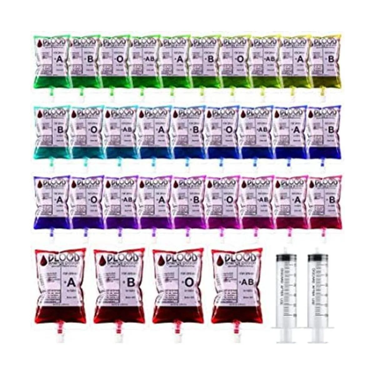 Nuenen 32 bolsas de sangre de Halloween para beber fiesta_1