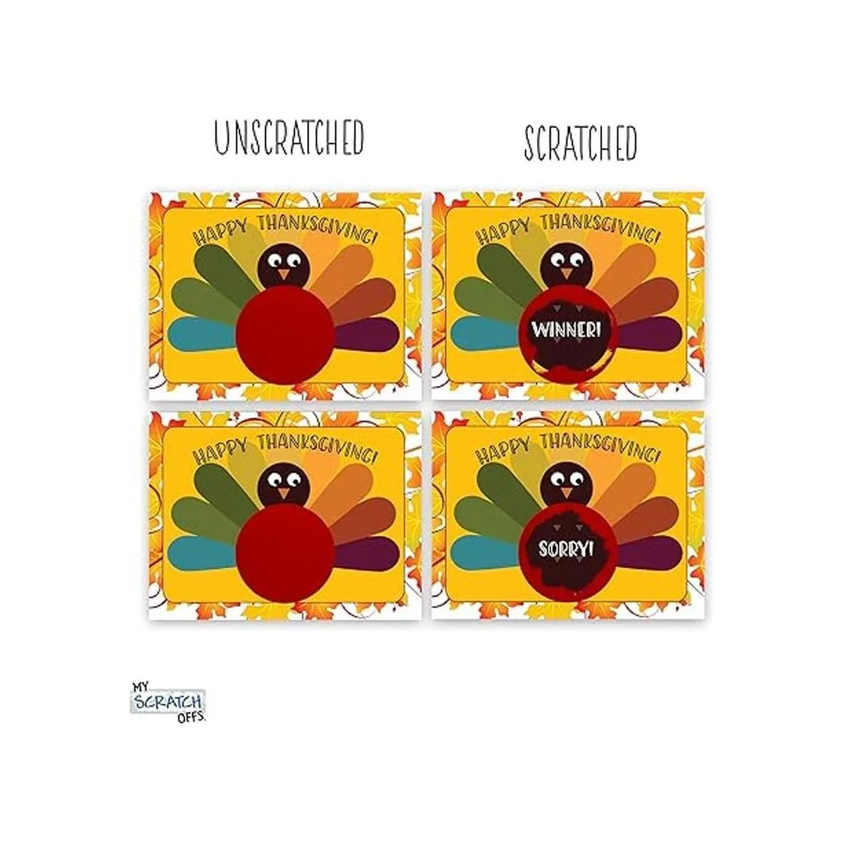 My Scratch Offs Juego de 26 juegos de regalo para la_3