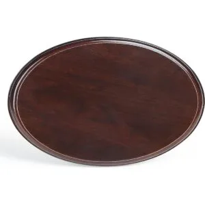 Falling in Art Base ovalada de madera base de estructura_1