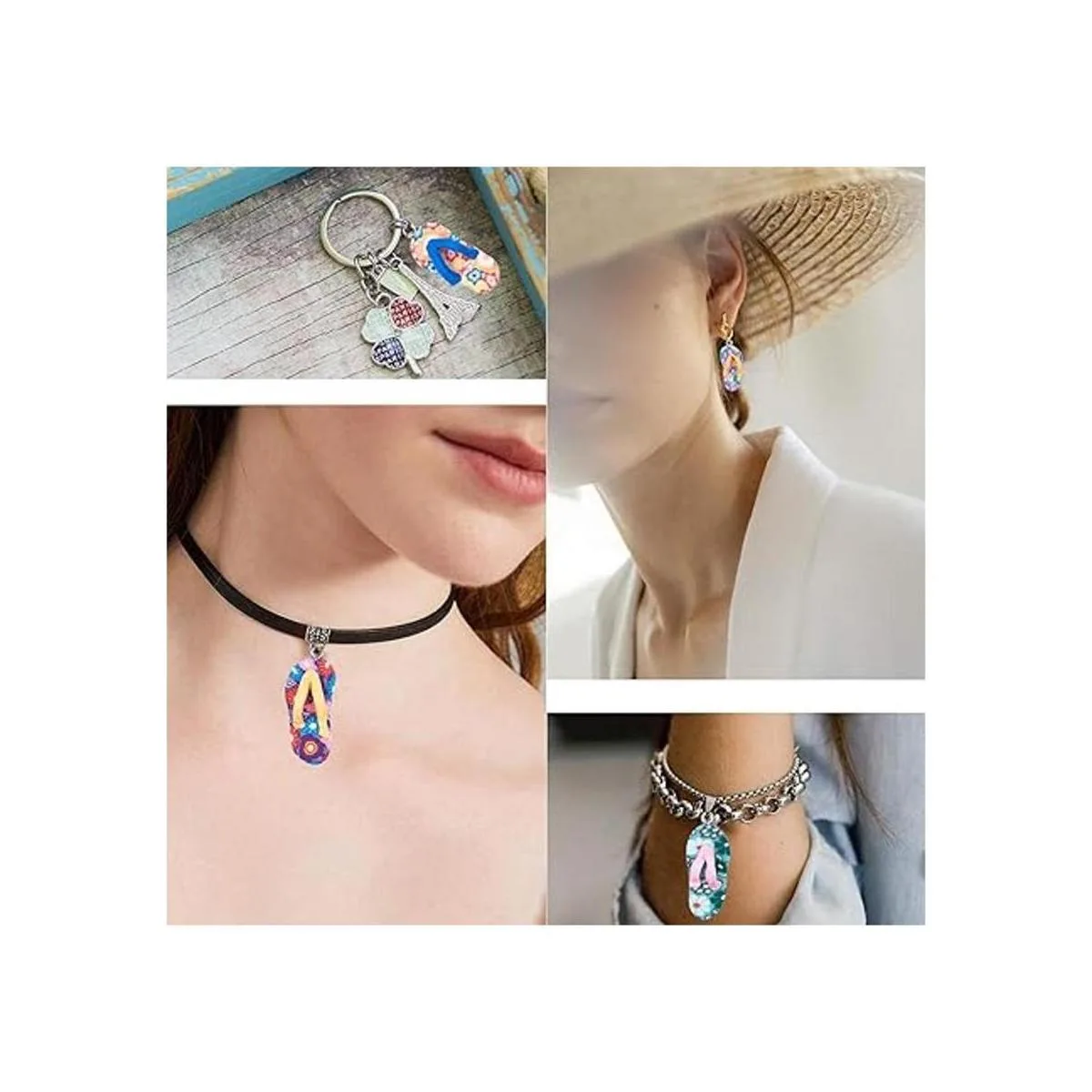 SUNNYCLUE 1 caja de 50 dijes de arcilla para chancletas_6