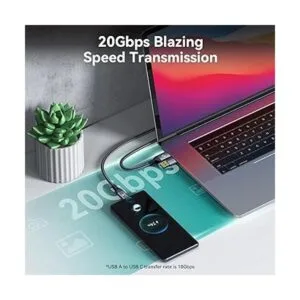 Yottamaster Cable USB C a USB C 20 Gbps 100 W_2