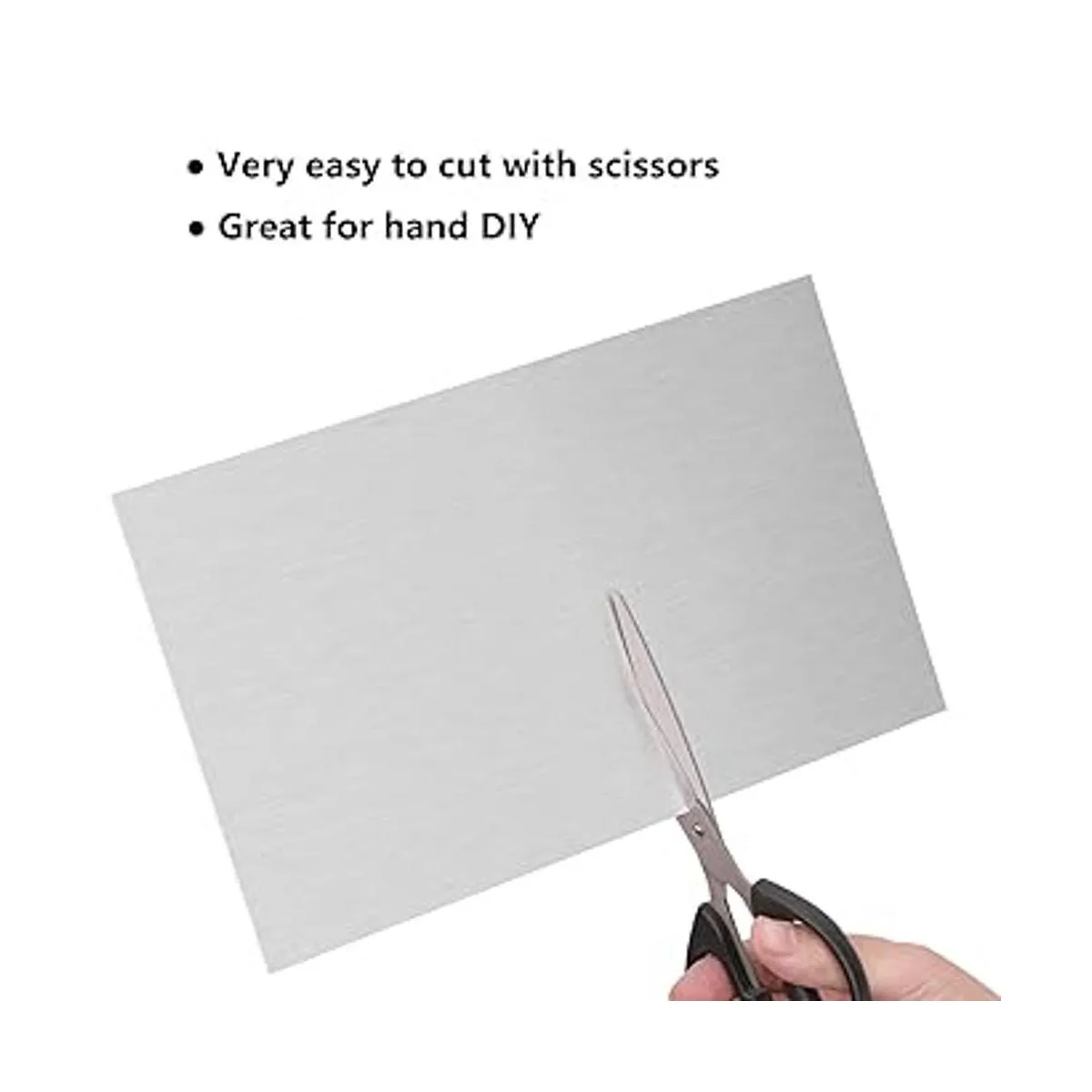 Paquete de 4 placas de aluminio delgadas 5052 H32 de 6 x_3