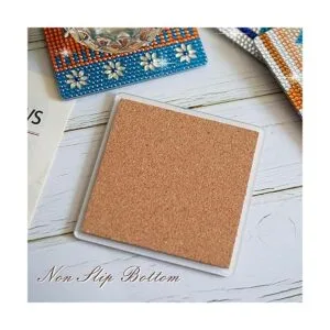 Temlum 6 posavasos de pintura de diamantes con soporte_4