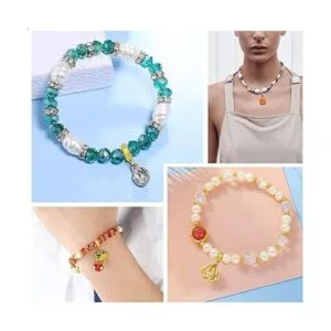 100 piezas de conectores de acero inoxidable cuentas de_6