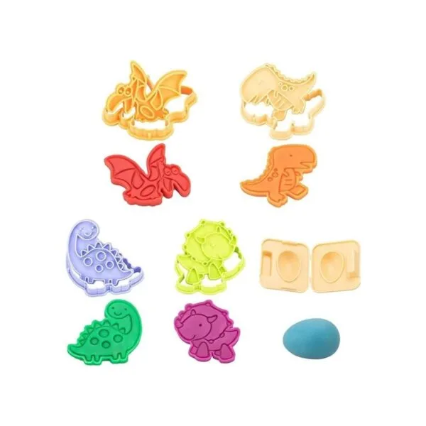 Kilpkonn Kit de herramientas de masa para niños 41 moldes_4
