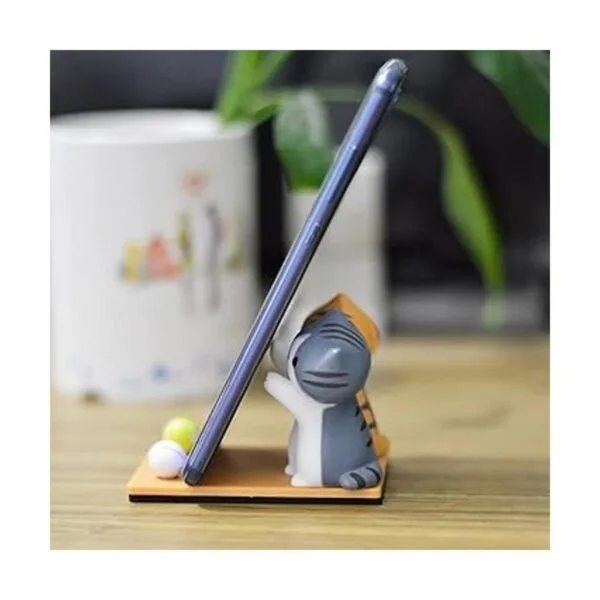 Auhafaly Lindo soporte para teléfono inteligente de gato_6