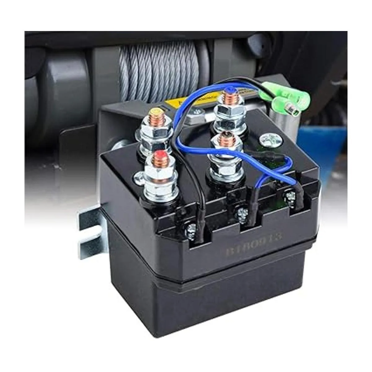 Qiilu 1500 lb5000 lb Winches 12V ATVUTV_4