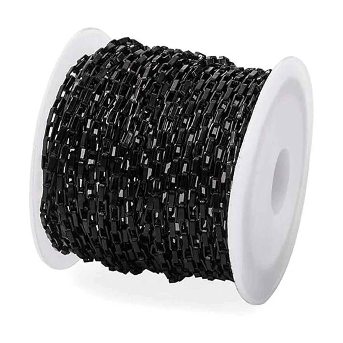 Pandahall Cadenas rectangulares de acero inoxidable de_7