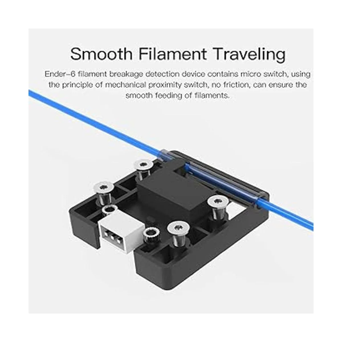 Creality Kit de sensor de filamento 3D piezas de la_4