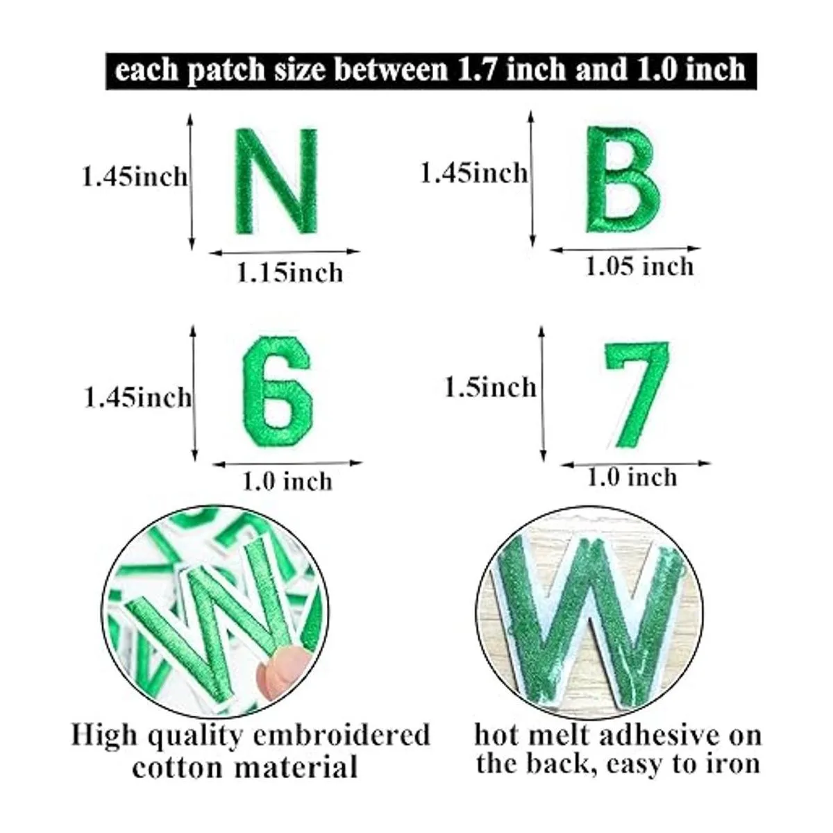 TACVEL 72 parches para planchar con letras y números_3